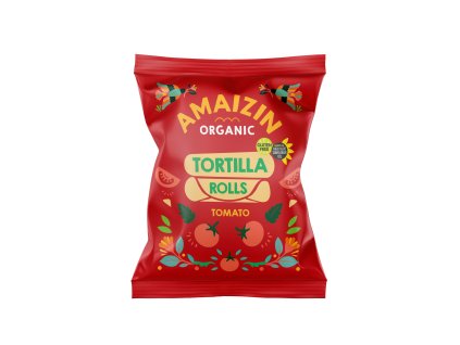 Tomato corn chips 100 g BIO AMAIZIN