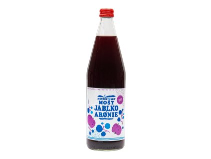 Mušt jablkový s aróniou 750 ml BIO MOŠTÁRNA