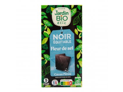 VÝPRODEJ!!!Čokoláda se solí 100 g BIO JARDIN BIO