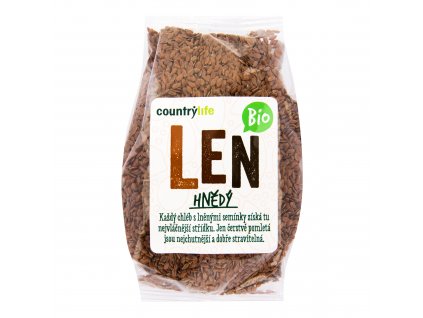 Len hnědý 300 g BIO COUNTRY LIFE