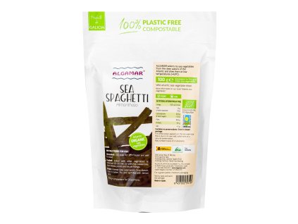 Spaghete cu alge marine 100 g BIO ALGAMAR