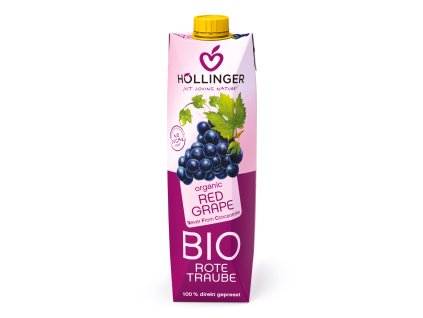 Red grape juice 1 l BIO HOLLINGER
