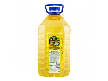 Olej slunečnicový dezodorizovaný na smažení a pečení 5 l BIO COUNTRY LIFE