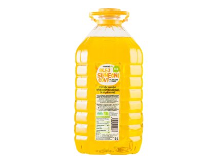 BIO Olej slunečnicový lisovaný za studena 5 l – COUNTRY LIFE