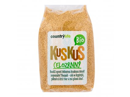 Kuskus celozrnný 500 g BIO COUNTRY LIFE