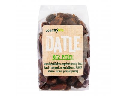 Datle sušené bez pecek 250 g COUNTRY LIFE