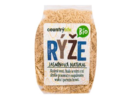 Jasmine rice natural 500 g BIO COUNTRY LIFE