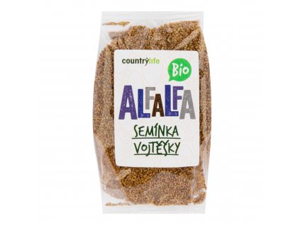 Alfalfa semínka vojtěšky 125 g BIO COUNTRY LIFE