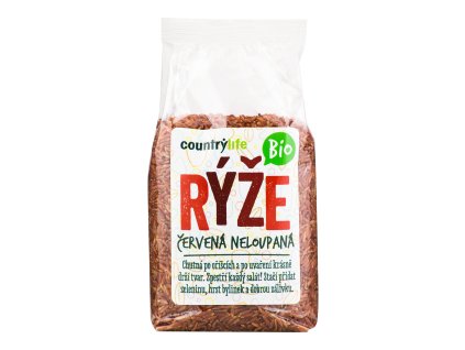 Ryža červená nelúpaná 500 g BIO COUNTRY LIFE