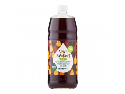 BIO Sirup javorový Grade C 1 l – COUNTRY LIFE