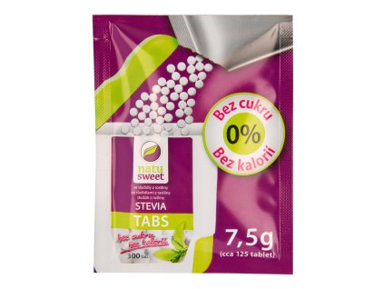 Indulcitor Stevia 125 tablete 7,5 g NATUSWEET