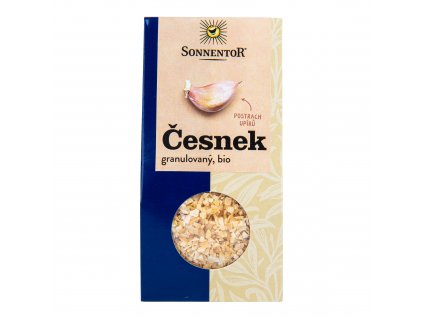 Česnek granulovaný 40 g BIO SONNENTOR