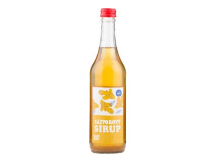 Sirup zázvorový 500 ml BIO MOŠTÁRNA HOSTATÍN