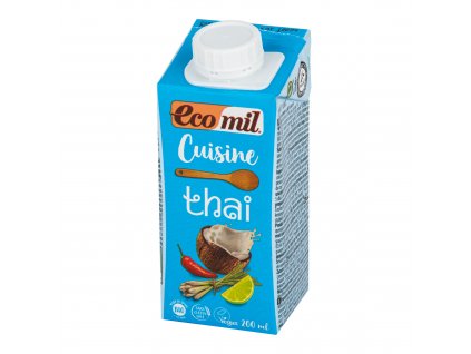 Krém kokosový na vaření Thai 14 % tuku 200 ml BIO ECOMIL