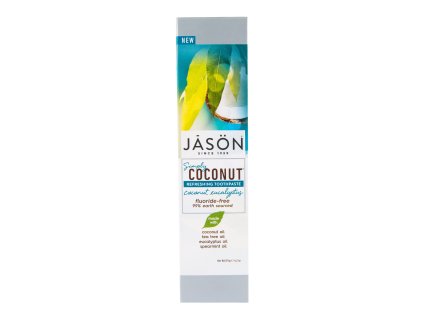 Pasta de dinti Simply Cocos Eucalipt 119 g JASON