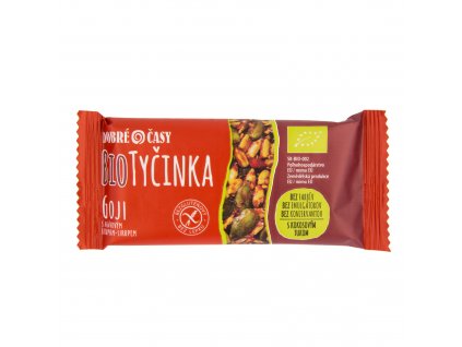 Tyčinka slunečnicovo-dýňová s goji 40 g BIO DOBRÉ ČASY