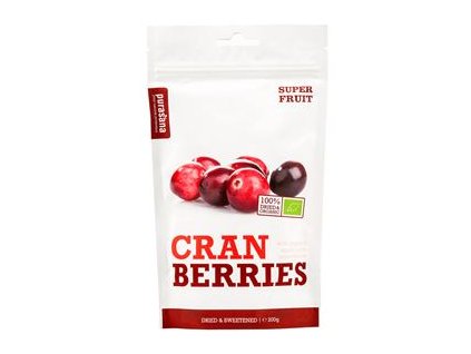 Cranberries BIO 200 g (Brusinky)  + Sleva 3 % slevový kupón: EXTRA