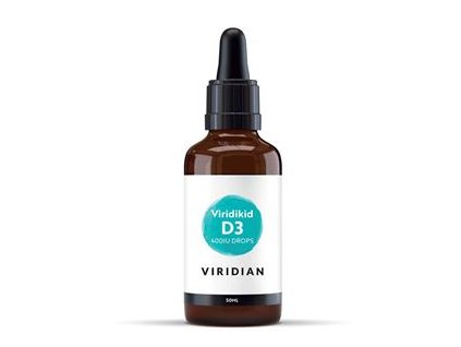 Viridikid Vitamin D Drops 400iu 30ml  + Sleva 3 % slevový kupón: EXTRA
