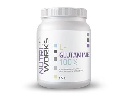 L-Glutamine 100% 500g  + Sleva 3 % slevový kupón: EXTRA