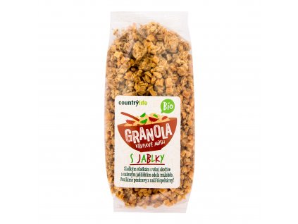 Granola - Křupavé müsli s jablky 350 g BIO COUNTRY LIFE