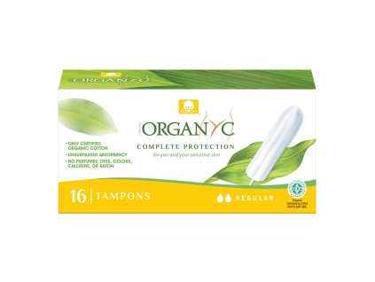 Tampon normál 16 db BIO pamut ORGANYC
