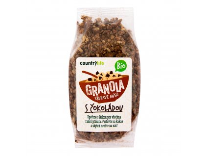Granola - Křupavé müsli s čokoládou 350 g BIO COUNTRY LIFE