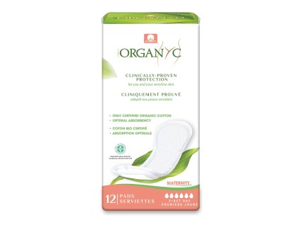 Maternity pads after childbirth 12 pcs ORGANYC
