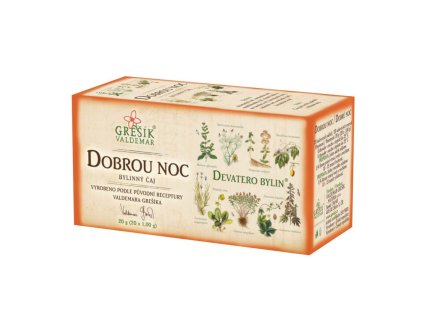 Grešík Na dobrou noc čaj 20x1g