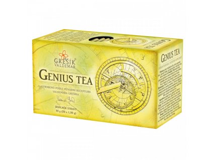 Grešík Genius tea čaj 20x1,5g  + Při koupi 12 a více kusů 3% Sleva