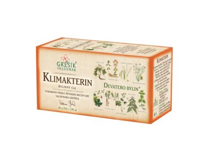 Grešík Herbatka na klimakterium 20x1g + Při koupi 12 a více kusů 3% Sleva