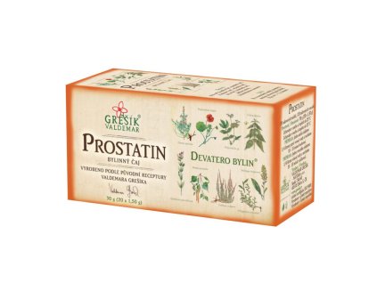 Grešík Prostatin herbata 20x1,5g  + Při koupi 12 a více kusů 3% Sleva