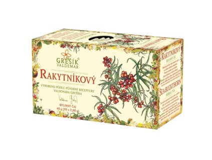 Grešík Herbata z rokitnika 20x2g  + Při koupi 12 a více kusů 3% Sleva