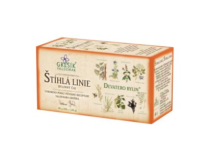 Herbata Grešík Slim Line 20x1,5g  + Při koupi 12 a více kusů 3% Sleva