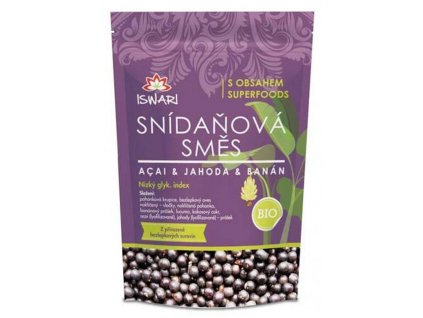 Raňajková zmes Acai-banán-jahoda 300g