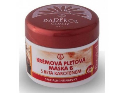 Barekol Maska krémová s betakarotenem 50ml  + Při koupi 12 a více kusů 3% Sleva