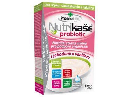 Nutrikash With strawberry and vanilla 3x60g