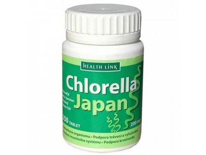 Chlorella japan 200mg 250tbl.  + Při koupi 12 a více kusů 3% Sleva