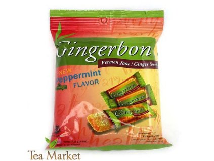 Ginger and peppermint candies 125g