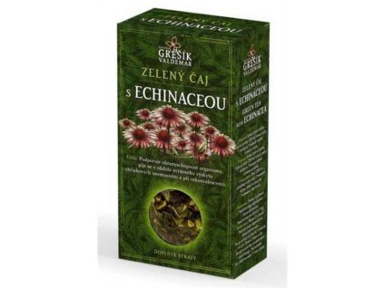 Grešík Grüner Tee mit Echinacea 70g  + Při koupi 12 a více kusů 3% Sleva