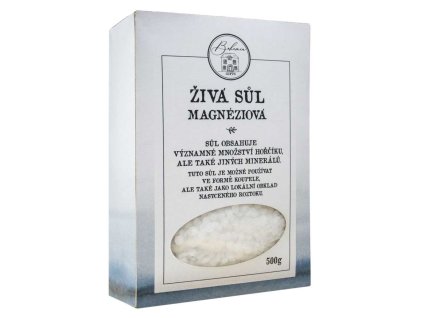 Sare de magneziu vie 500g  + Při koupi 12 a více kusů 3% Sleva