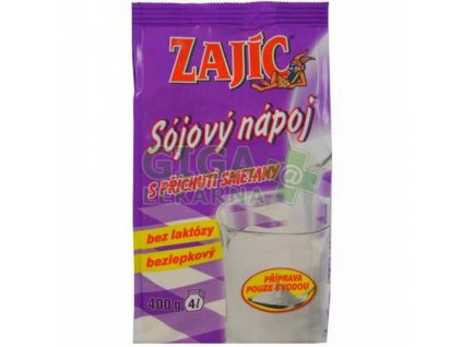 Sojový nápoj S příchutí smetany sáček 400g  + Při koupi 12 a více kusů 3% Sleva