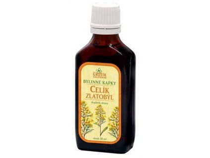 Grešík Zlatobyľ celík kvapky 50ml