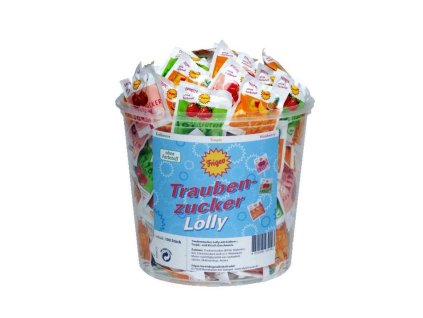 Lollipops with grape sugar 100 pcs