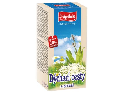 Apotheke Dýchací cesty a pocení čaj 20x1,5g
