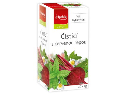 NATUR Reinigung mit Rote-Bete-Tee 20x2g  + Při koupi 12 a více kusů 3% Sleva