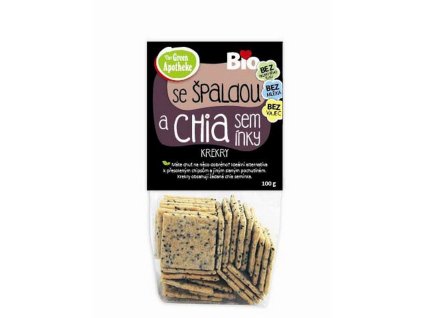 Spelled crackers with Chia BIO 100g