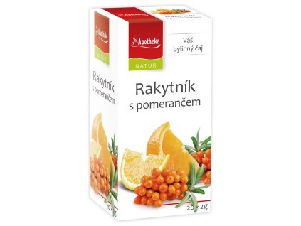 NATUR Rakytník s pomarančom čaj 20x2g
