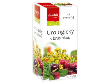 NATUR Urological mit Cranberry-Tee 20x1,5g  + Při koupi 12 a více kusů 3% Sleva