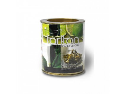 Tarlton zelený čaj LEMON-LIME 100g  + Při koupi 12 a více kusů 3% Sleva