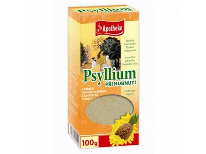 Apotheke Psyllium Při hubnutí s ananasem 100g  + Při koupi 12 a více kusů 3% Sleva